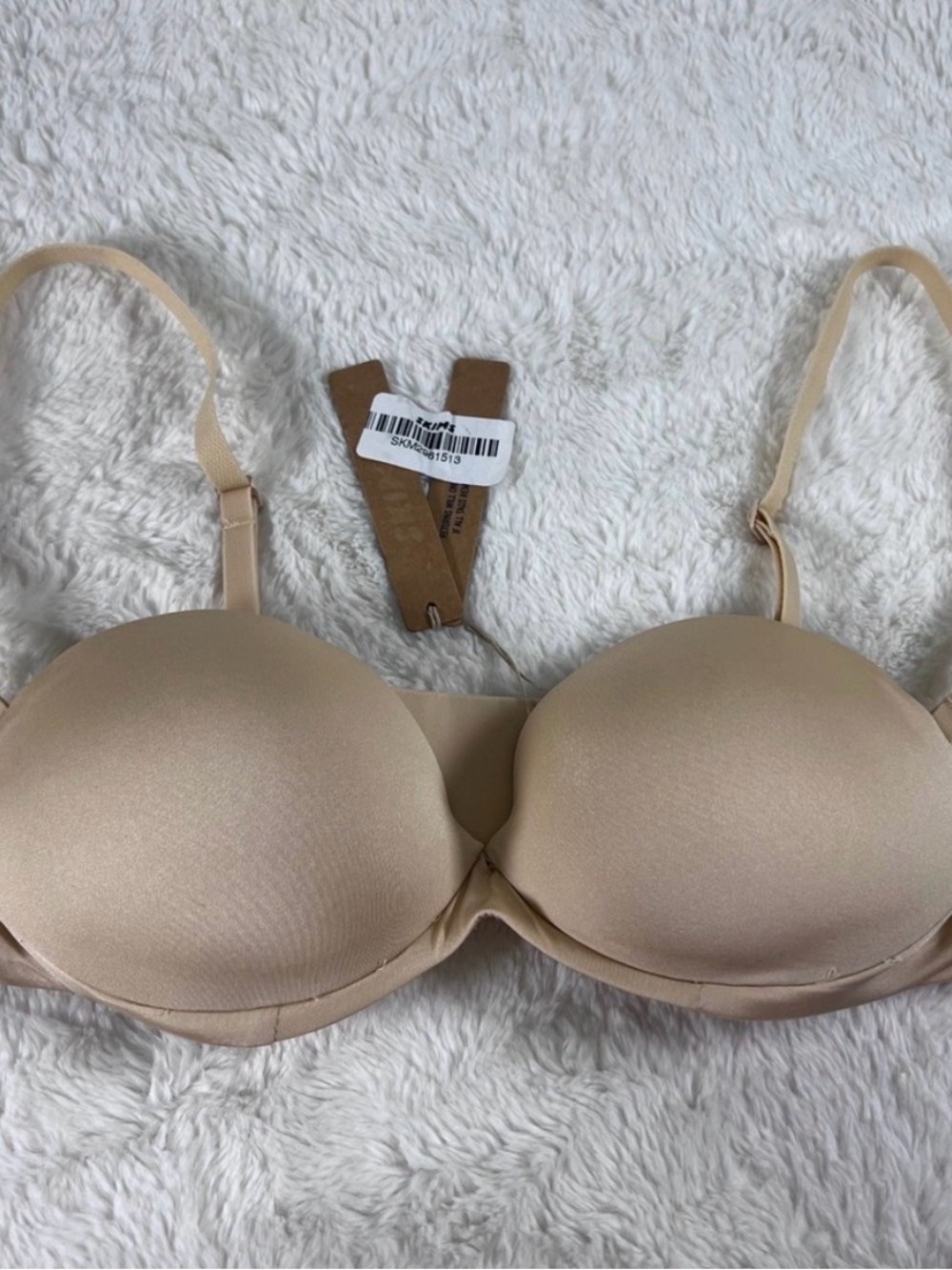 Skims Ultimate Strapless Pushup Bra Sand 30A